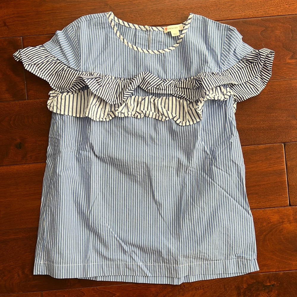 NWOT. Girls top by Crewcuts. Size 12.